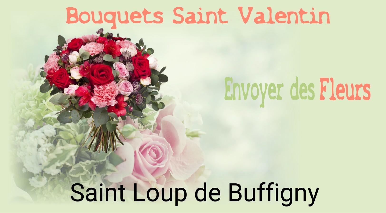 Roses de Saint-Valentin livrées à Saint-Loup-de-Buffigny